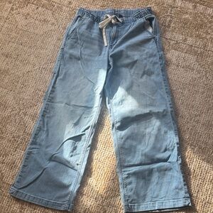 American Eagle tie waist jeans